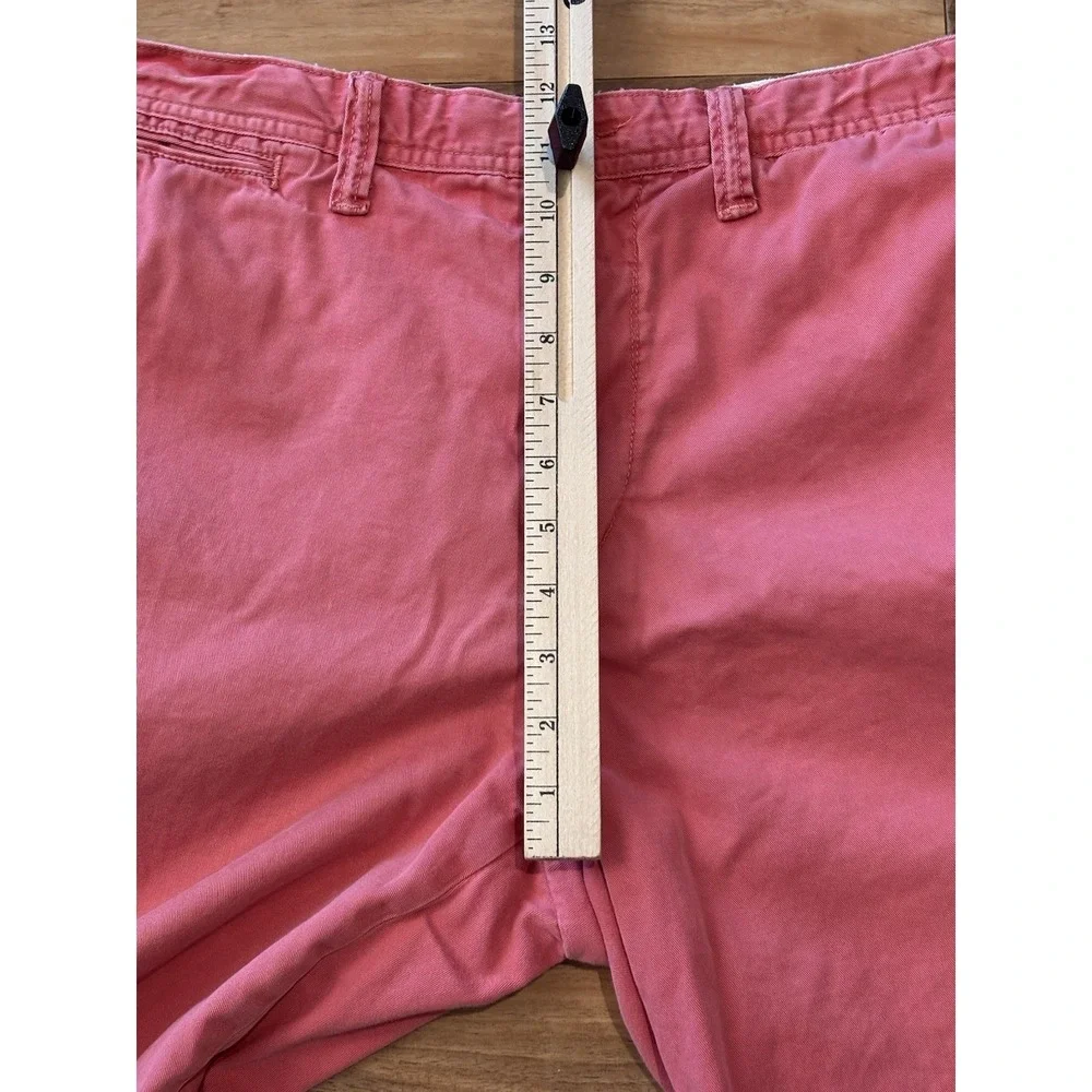 Polo Ralph Lauren Mens 38 Salmon Pink Red Classic Fit Chino Shorts Drawstring